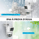 [COMPE 1 E LEVE 2] Câmera De Segurança Wi-Fi 360° Lente Dupla ICSEE IP66 - ÚLTIMAS UNIDADES EM PROMOÇÃO
