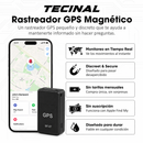 Tecinal™ Rastreador GPS Magnético