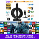 Antena Digital UltraHD 1200+ Canales - Señal HD sin pagar más